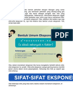 Eksponen Adalah