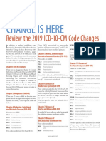 Icd 10 CM Code Changes White Paper