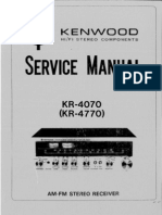 Receiver Kenwood KR 4070 4770