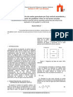 El Fenómeno de Ebullición de Suelos Granulares Por Flujo Vertical Ascendente y Crítica A La Expresión de Gradiente Crítico en Los Textos Actuales