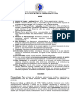 Psicopatología - Mippe - Primer Parcial PDF