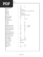 Atmospheric tank design calculation