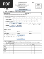 Junior Accountant-Clerk CTS Form