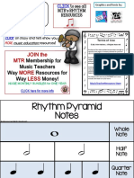 Rhythm Piramid Notes