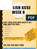 English GCSE Leaflet or Guide Writing