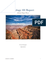 Geology 101 Report: Adriana Vargas Plazas