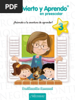 Me Divierto Y Aprendo En Preescolar 3 Para 3o De Preescolar