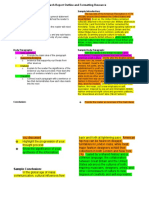 Research Report Outline and Formatting Resource: Sample Introduction
