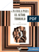 053 Una Bala para El Senor Thorold - R C Woodthorpe