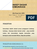 Konsep Dasar Komunikasi