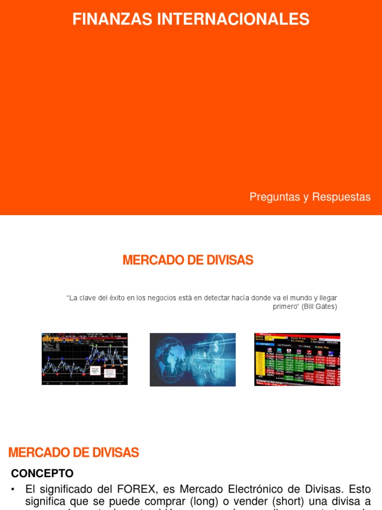 Mercado de Divisas | PDF | Mercado de divisas | Mercados financieros