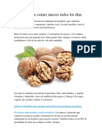 Beneficios de Comer Nueces Todos Los Días