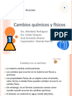 III - Cambios Quimicos y Fisicos