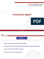 AP 3 - V - Procesorski Registri