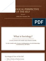 Sociological Perspective of the Self