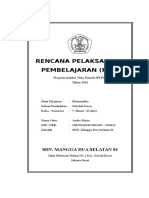 RPP Bulan Oktober RPP Matematika Dan Bahasa Indonesia