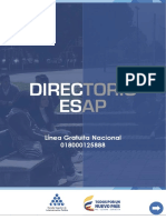 Directorio ESAP PDF