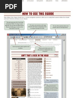 Fallout New Vegas Official Eguide Pdf Leisure Nature
