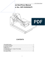 SHT15-20,24LP1 Manual de Sublimadora