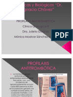 Profilaxis Antitrombótica