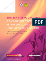 The 35 Fiesta Urologi: Advancing Towards Better Urological Care: Learn, Act and Collaborate