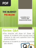 Market Problem PEACE