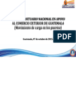 Sistema Portuario Nacional en Apoyo Al Comercio Exterior de Guatemala