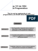 Ley 131 de 1994 de Colombia