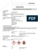 Safety Data Sheet Polyurethane Foam