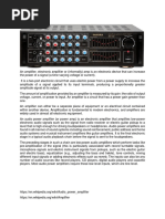 Audio Amplifier