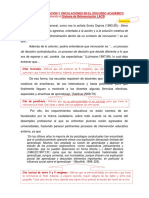 Ejemplos de Citación Y Vinculaciónes en El Discurso Académico