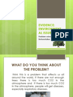 Evidence: Environment Al Issues: Problem Selected: Deforestation