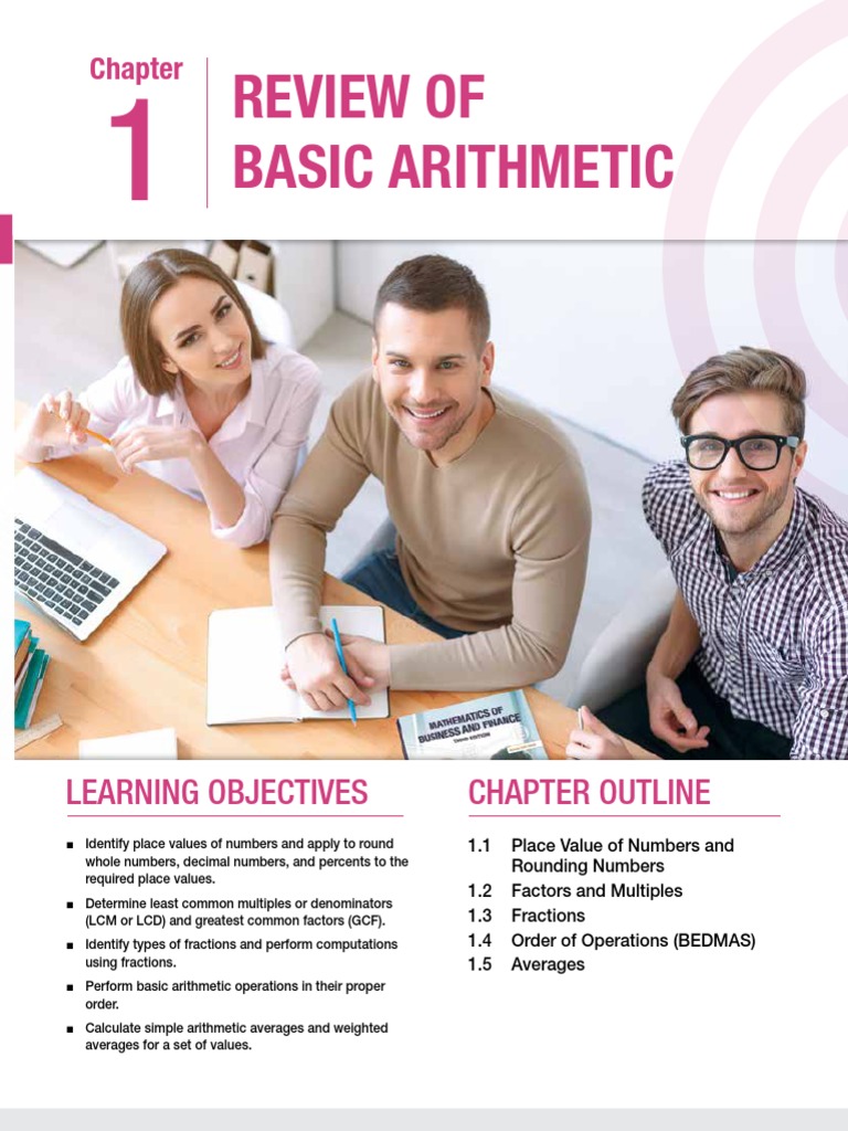 CH 01 | PDF | Rounding | Arithmetic