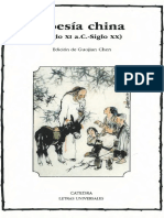 Chen Guojian - Poesia China (Siglo XI Ac - Siglo X X) PDF