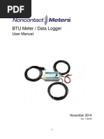 BTU Meter / Data Logger: User Manual