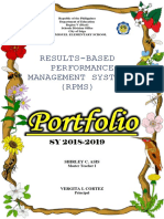 Results-Based Performance Management System (RPMS)