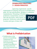 St5002-Prefabricated Structures: Unit-I Design Principles