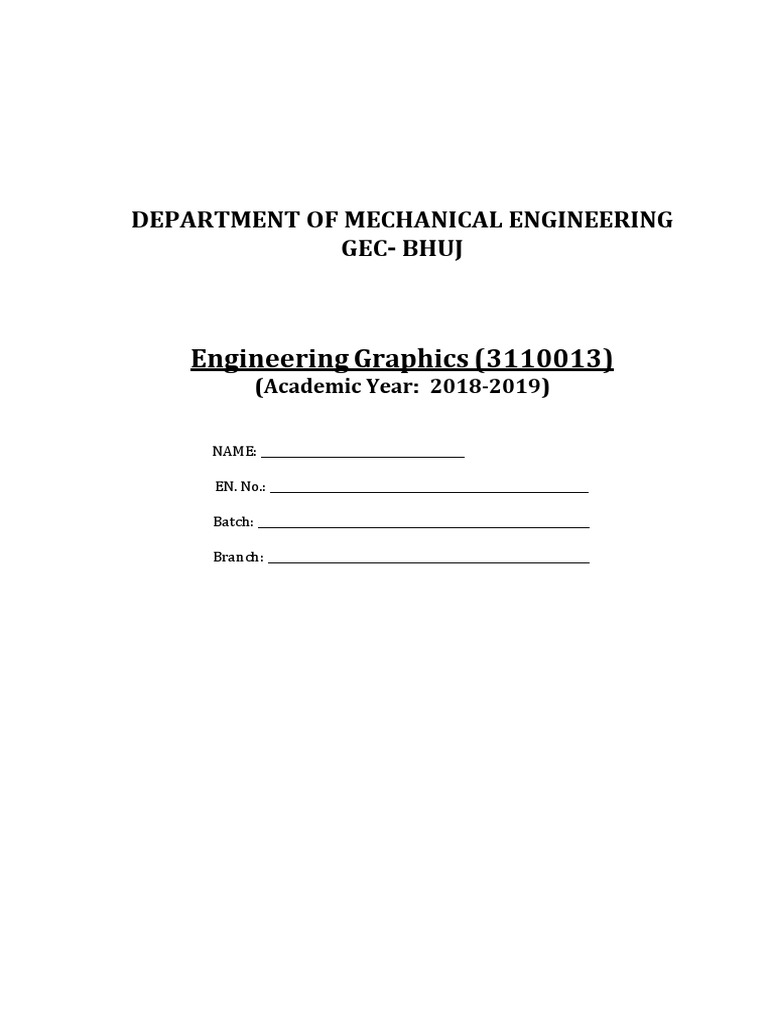 Engineering Graphics Guide | PDF | Ellipse | Triangle