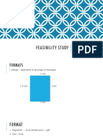 Feasibility Study Discussion