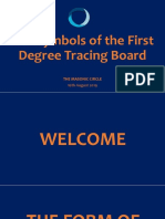 The First Degree Tracing Board