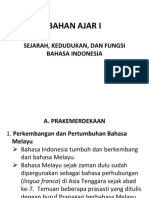 Sejarah, Kedudukan, Dan Fungsi