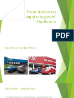 Presentation On Marketing Strategies of Kia Motors