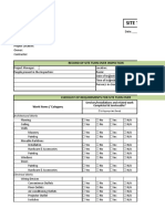 Site Turn Over Form