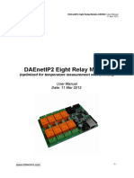 DAEnetIP2 Eight Relay Module