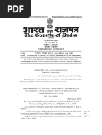 The commercial court act indis