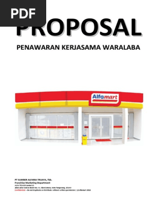 Proposal Penawaran Waralaba Alfamart
