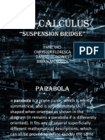 Pre-Calculus: "Suspension Bridge"