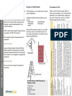 OSHA 10 Fact Sheet - Ladder Safety