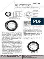 Series 2-5000 Minihelic II Differential Pressure Gage: Bulletin A-36-A