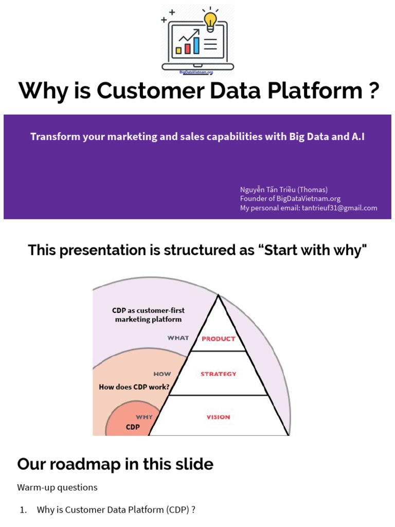 Why Is Customer Data Platform | PDF | Analytics | Market Segmentation